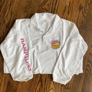 cropped Brandy Melville fun in the sun sweatshirt
